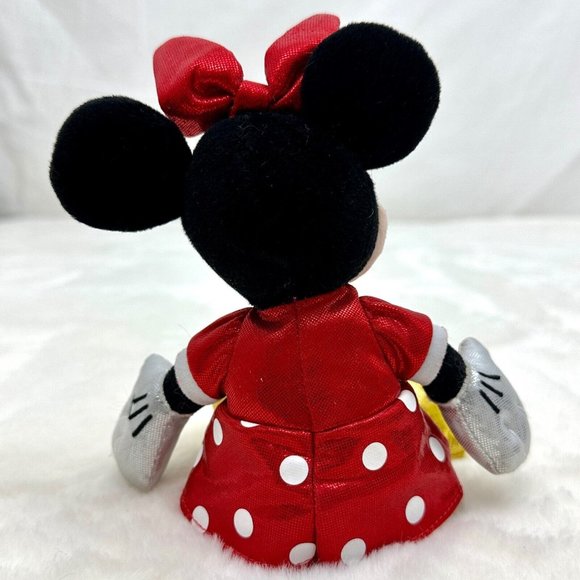 Disney Ty Sparkle Minnie Mouse 8" Plush Stuffed Toy (No Tags) - Picture 4 of 10